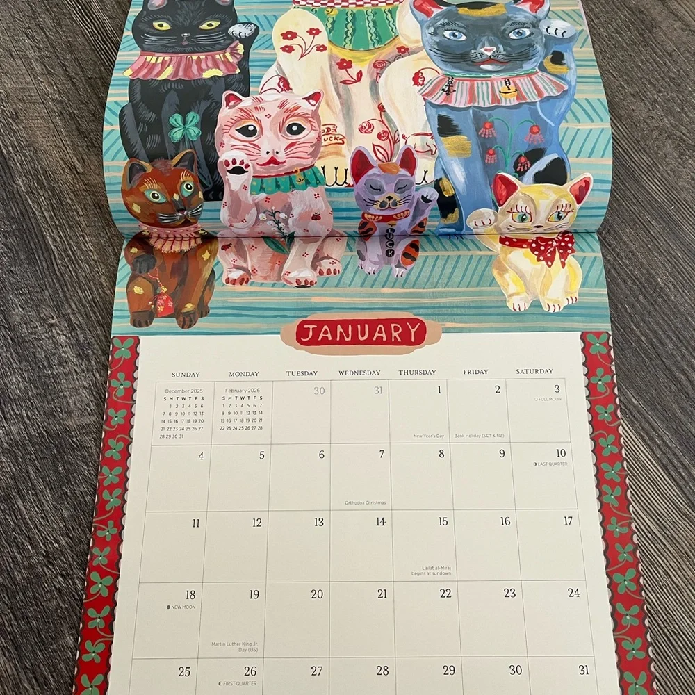 2026 World of Nathalie Lété Wall Calendar 2026! IN STOCK! Ready to ship!